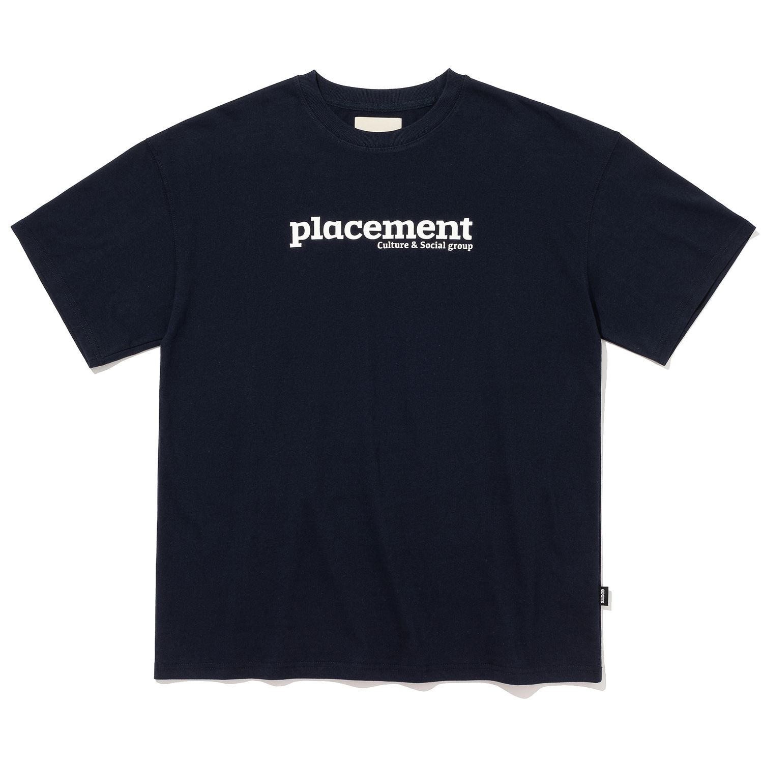 &#039;Placement&#039; LETTERING HALF SLEEVE T #1