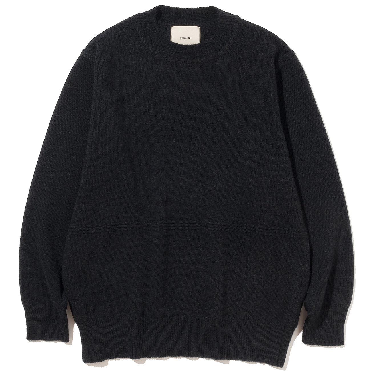 FT LINE LAMBSWOOL ROUND KNIT #4(2nd restock)