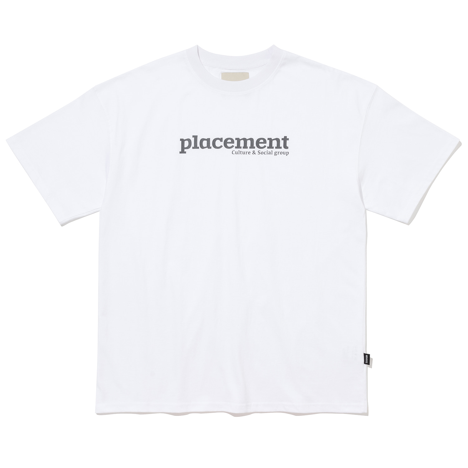 &#039;Placement&#039; LETTERING HALF SLEEVE T #2